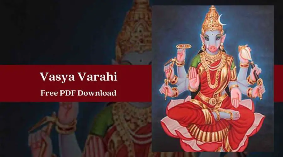 Vasya Varahi Stotram | Free PDF Download