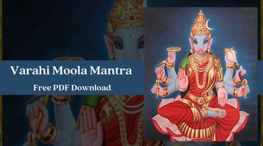 Varahi Moola Mantra in English | Free PDF Download