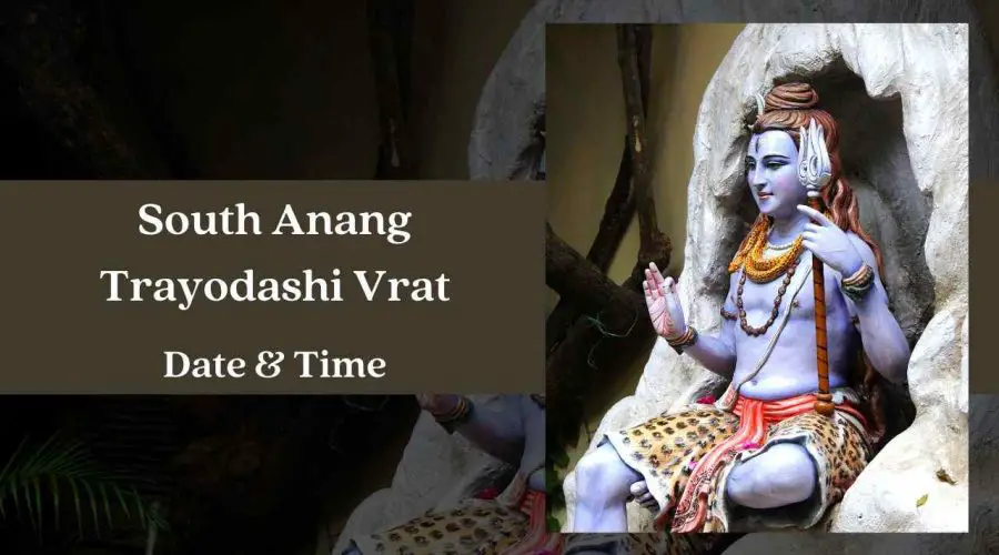 South Anang Trayodashi Vrat 2023 Date, Time, Rituals & Importance