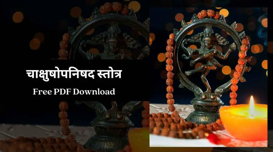 Chakshushi Stotra | चाक्षुषोपनिषद स्तोत्र | Free PDF Download