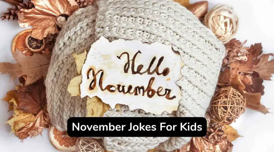Best 40 November Jokes For Kids and Adults