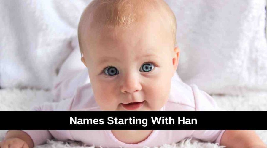 120 Fantastic Names Starting With Han For Male and Female