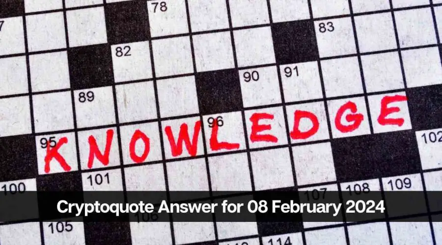 The Cryptoquote Answer for Today 09 February 2024